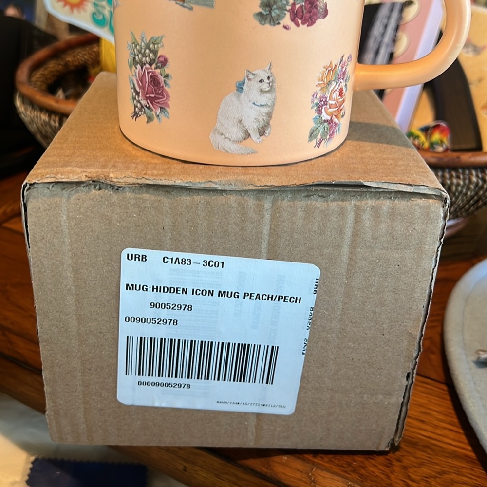 LAST ONE🌷! Urban Outfitters Hidden Icon Flower Mug NEW! - Picture 12 of 13